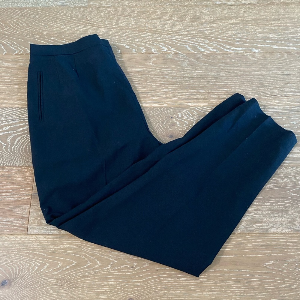 Talbots Black Wool Pants Size 16